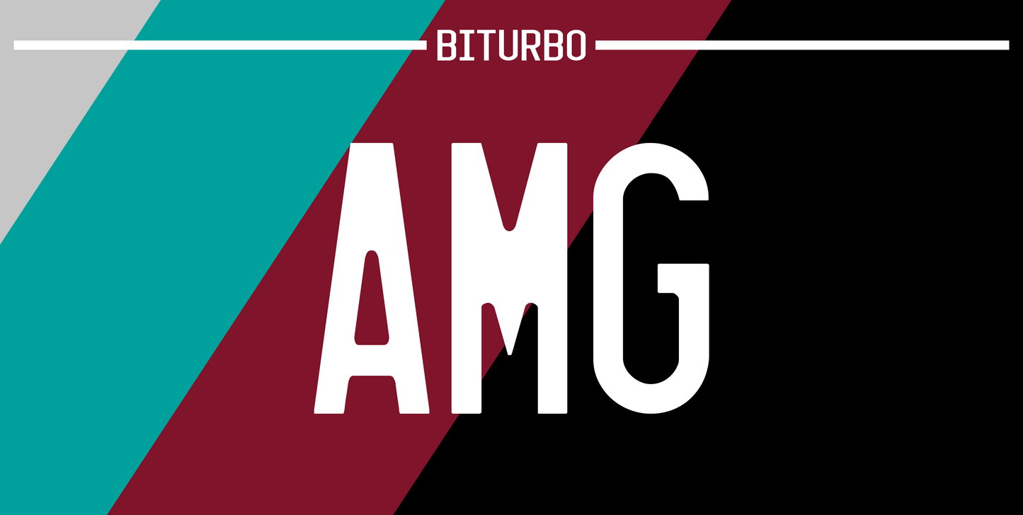 AMG Series License Plate Cover
