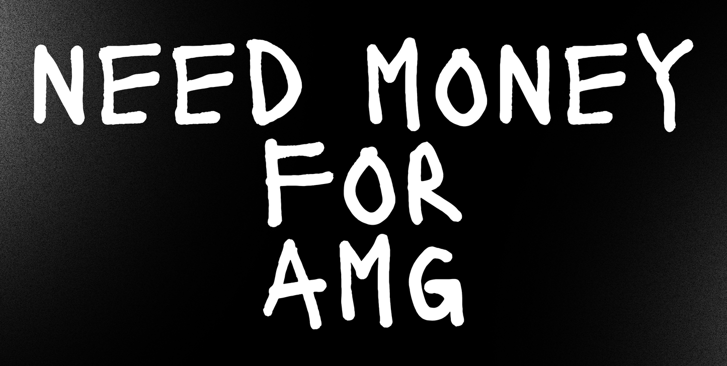 "NEED MONEY FOR" License Plate Cover