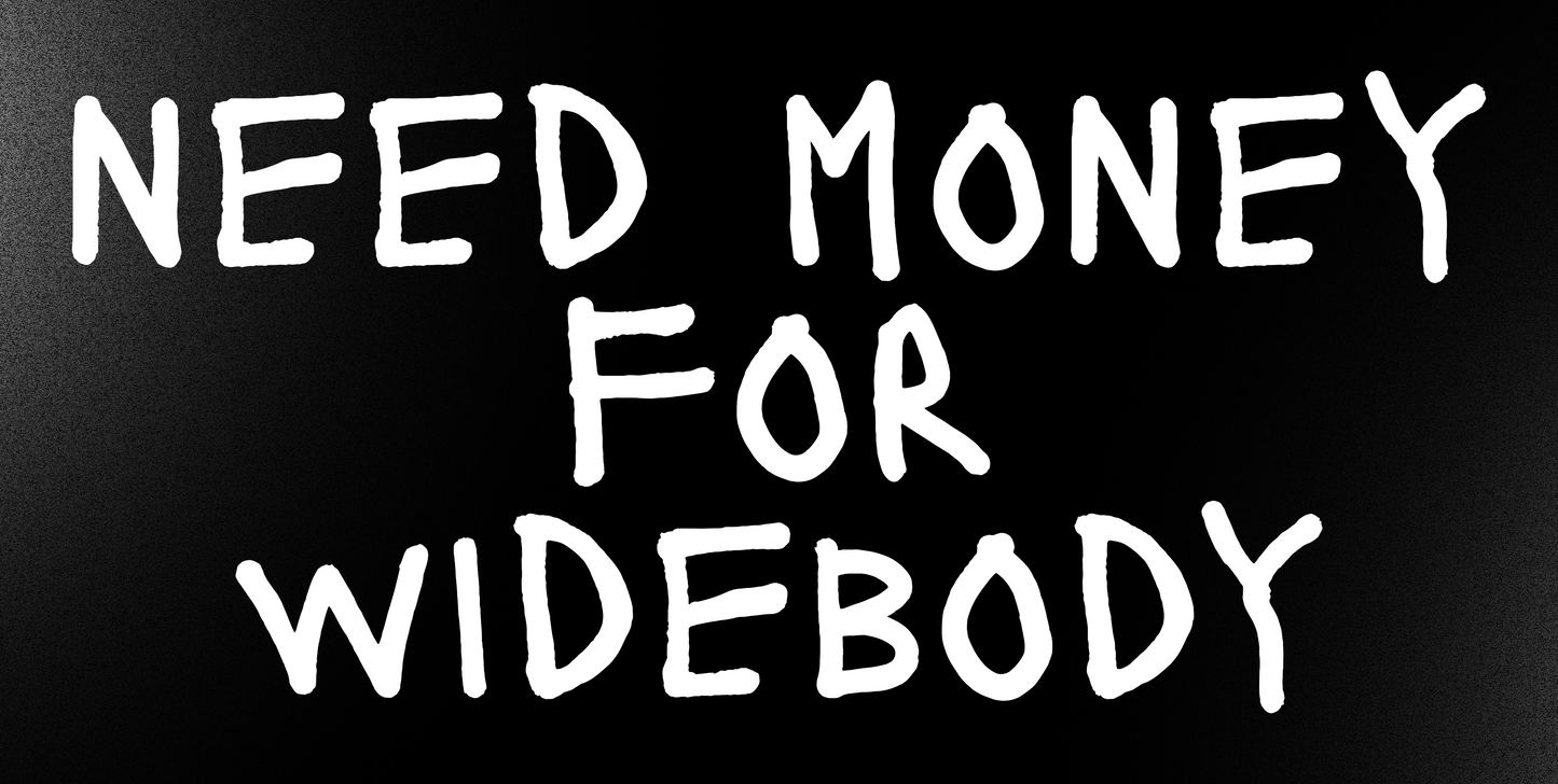"NEED MONEY FOR" License Plate Cover