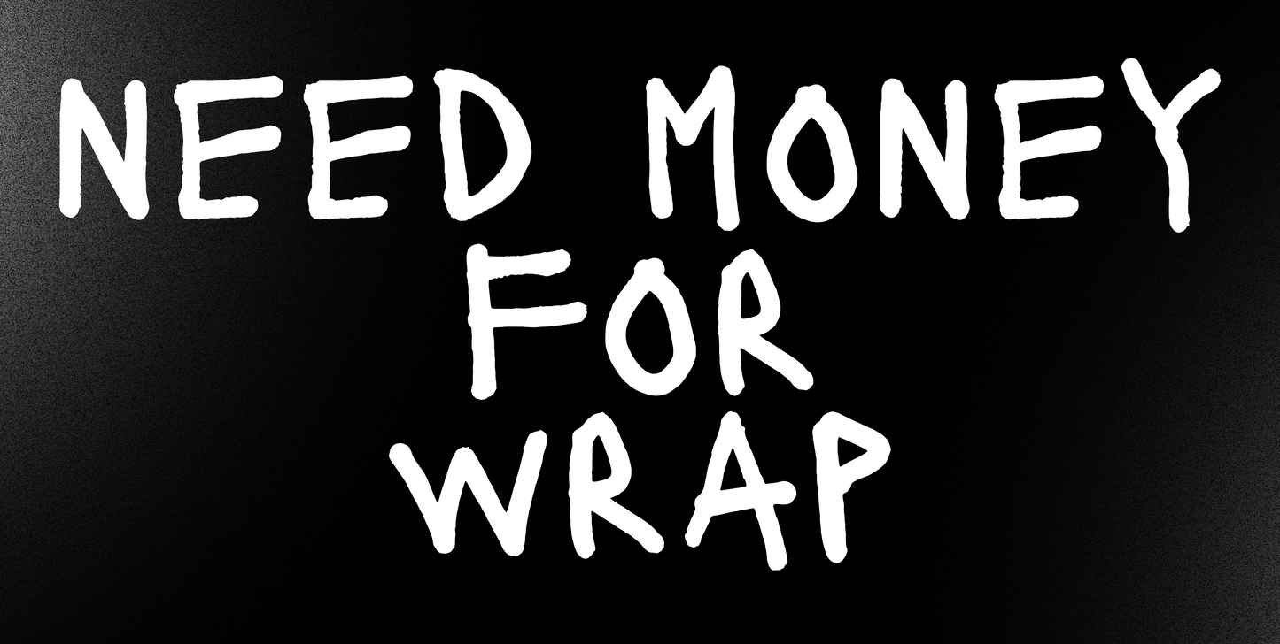 "NEED MONEY FOR" License Plate Cover