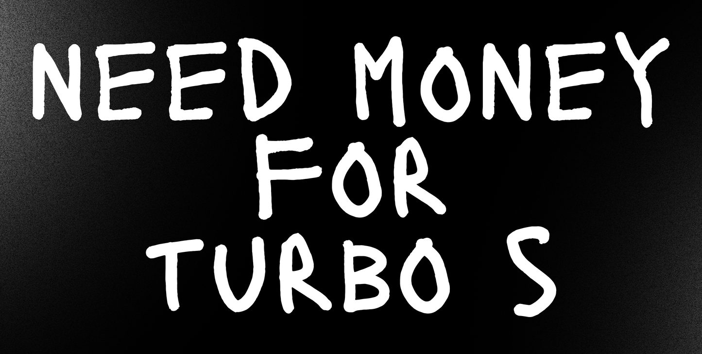 "NEED MONEY FOR" License Plate Cover