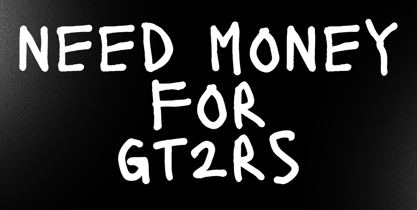"NEED MONEY FOR" License Plate Cover