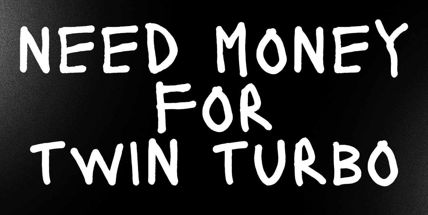 "NEED MONEY FOR" License Plate Cover